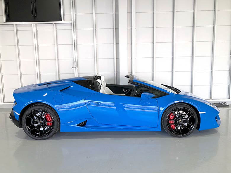 ランボルギーニ ウラカンスパイダーRWD (LDF) - ブルー 426 KW* (580 CV) at 8.000 rpm (5/22枚)