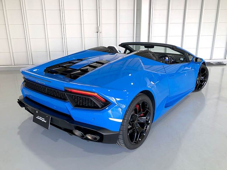 ランボルギーニ ウラカンスパイダーRWD (LDF) - ブルー 540 Nm at 6.500 rpm (7/22枚)