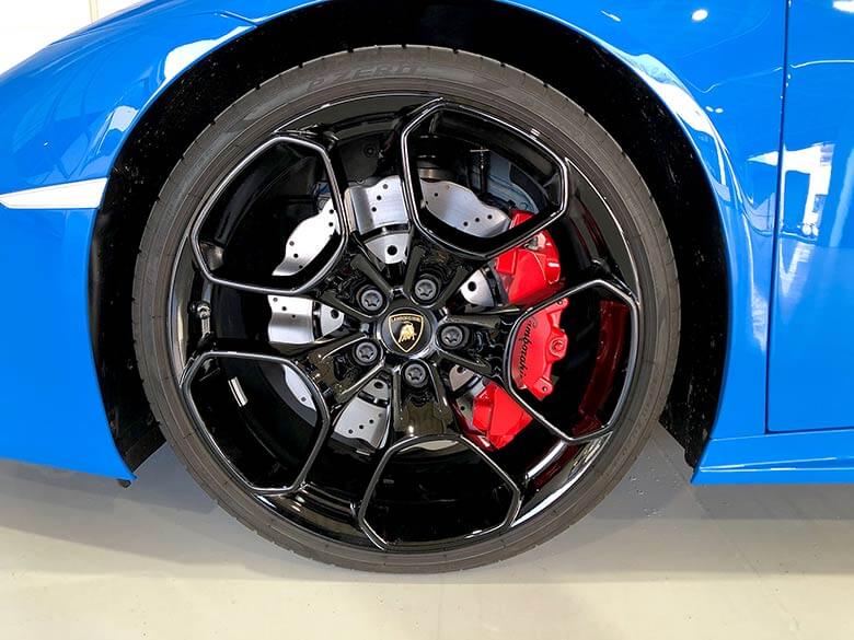 ランボルギーニ ウラカンスパイダーRWD (LDF) - ブルー レッドブレーキキャリパー (10/22枚)