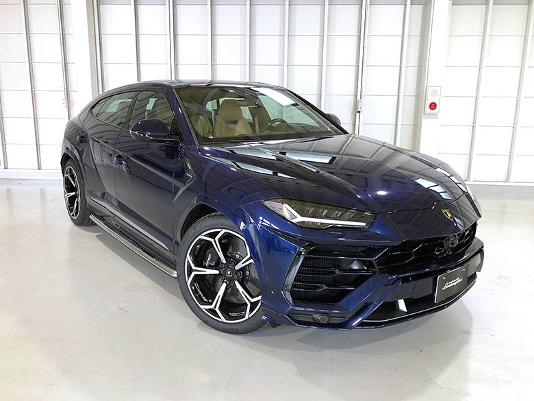 ランボルギーニ ウルス4.0 4WD - ブルーメタリック(3/23枚)