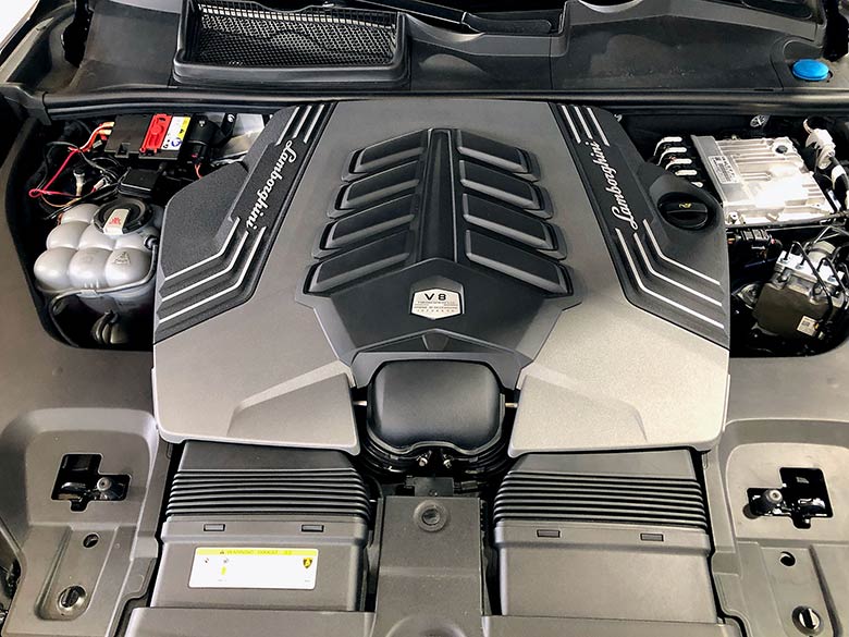 ランボルギーニ ウルス4.0 4WD - ブルーメタリック (22/23枚)