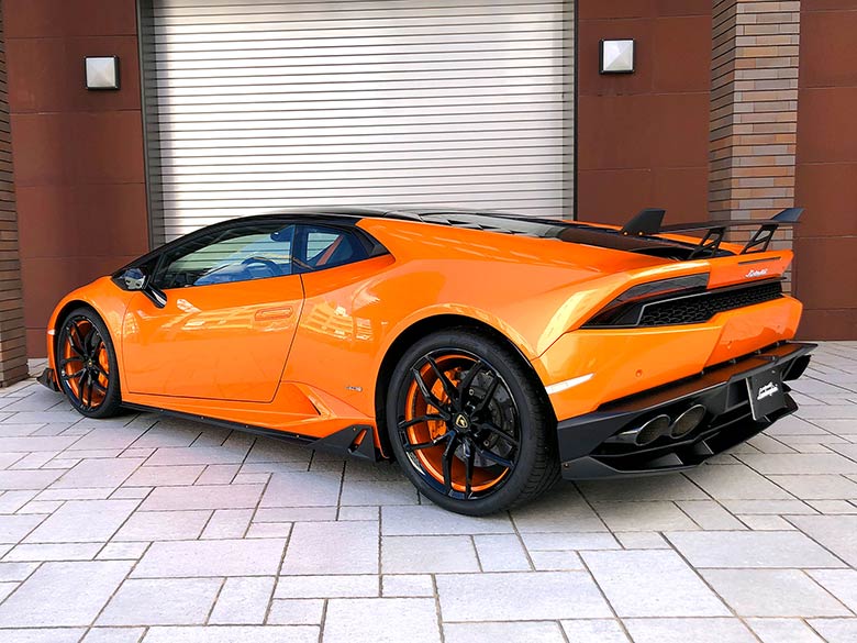 ランボルギーニ ウラカン LP610-4 (LDF) 4WD - オレンジ 前後パーキングセンサー (5/29枚) (5/29枚)