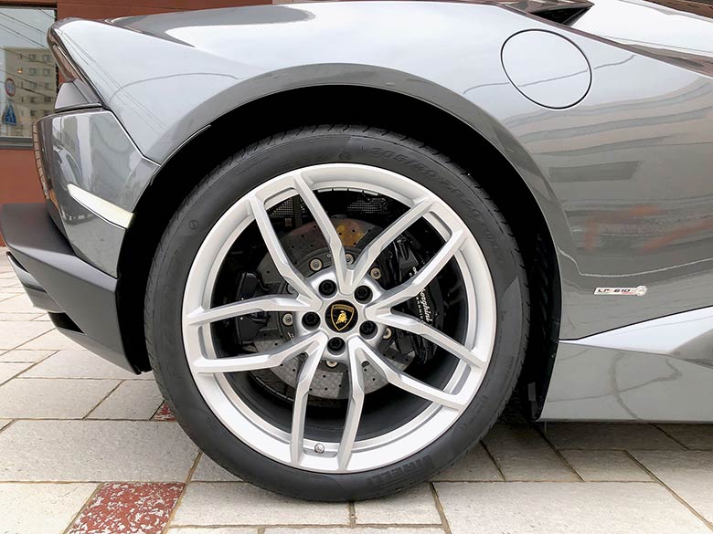 ランボルギーニ ウラカン スパイダー LP610-4 (LDF) 4WD - Grigio Lynx グレーメタリック リヤホイール (6/26枚)