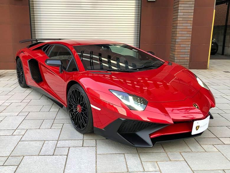 (3/20枚) ランボルギーニ アヴェンタドール LP750-4 SV Rosso Bia(レッドパール）  MY2015 
