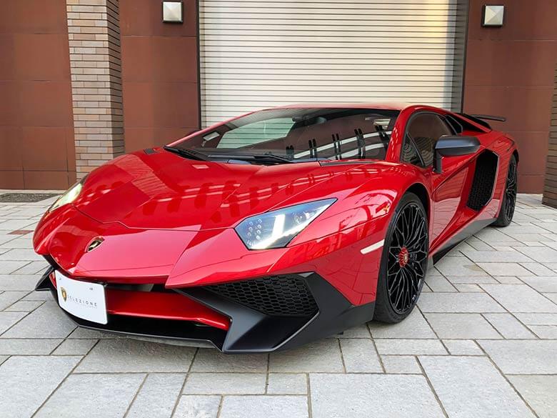 (9/20枚) ランボルギーニ アヴェンタドール LP750-4 SV Rosso Bia(レッドパール）  MY2015 