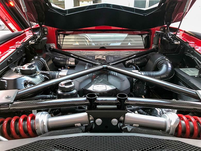 (17/20枚) ランボルギーニ アヴェンタドール LP750-4 SV Rosso Bia(レッドパール）  MY2015 