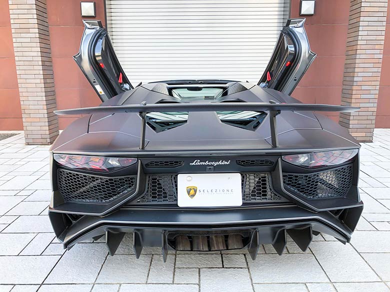 カーボン　ハードトップ(6/20枚) ランボルギーニ アヴェンタドール LP750-4 SV ロードスター マットグレーメタリック MY2017