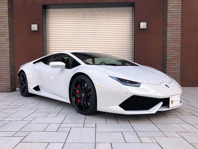 ランボルギーニ ウラカン LP610-4 (LDF) 4WD - ホワイトメタリック ガラスエンジンフード (3/20枚)