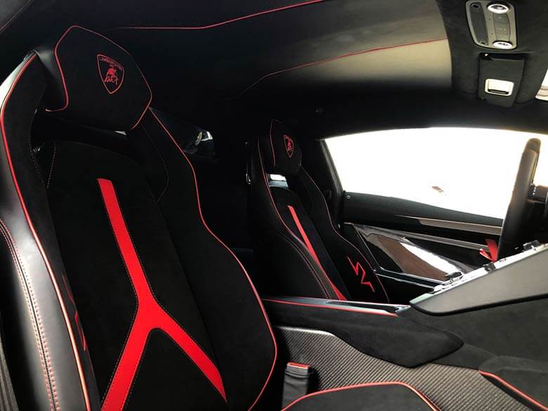 (13/18枚) ランボルギーニ アヴェンタドール LP750-4 SV マットブラック フルラッピング(ベースカラー ホワイト)  MY2016