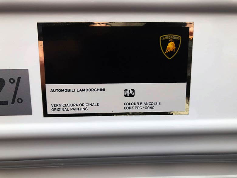 (18/18枚) ランボルギーニ アヴェンタドール LP750-4 SV マットブラック フルラッピング(ベースカラー ホワイト)  MY2016