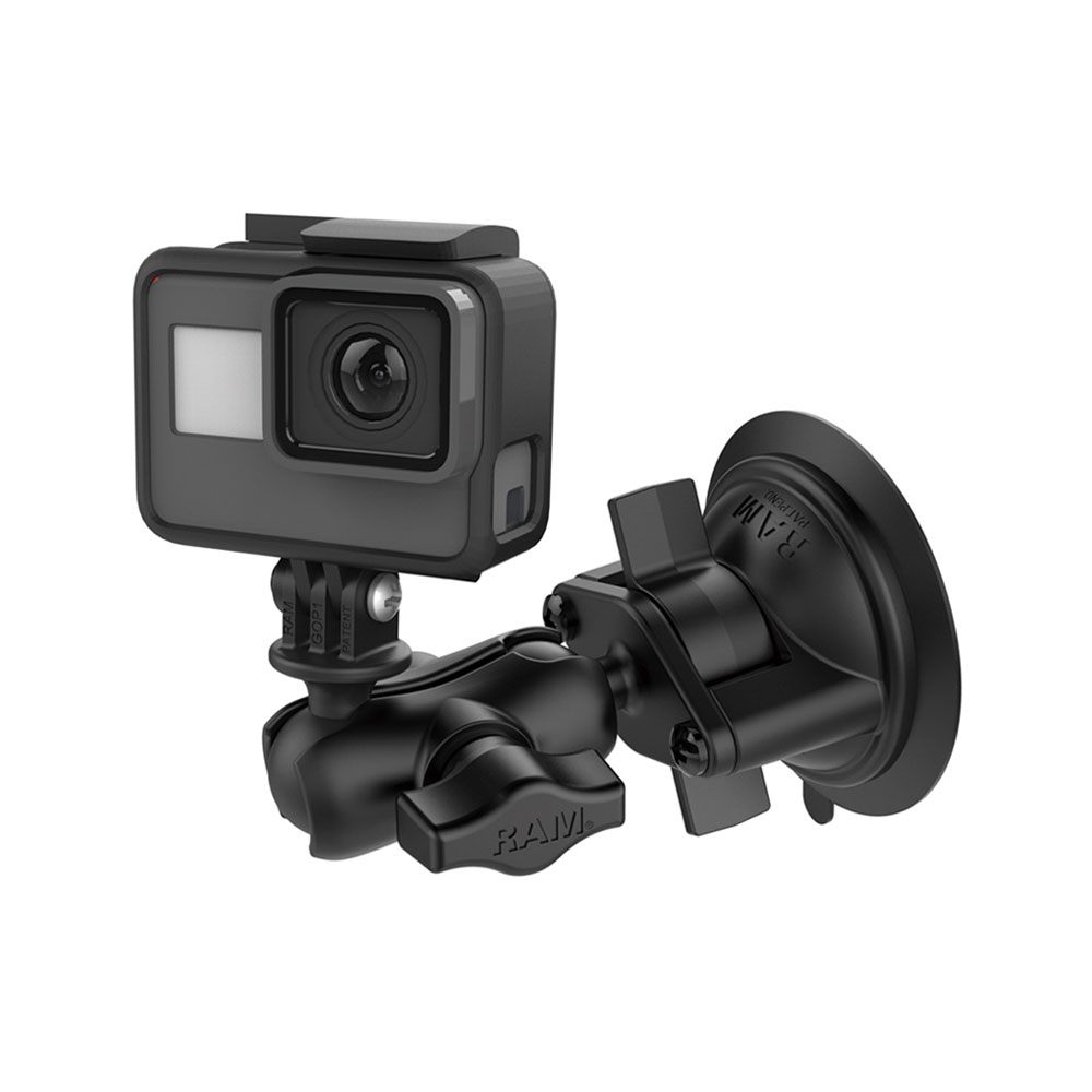 サクションカップRAMマウントS 車載用 DJI アクションカメラ対応 吸盤マウント