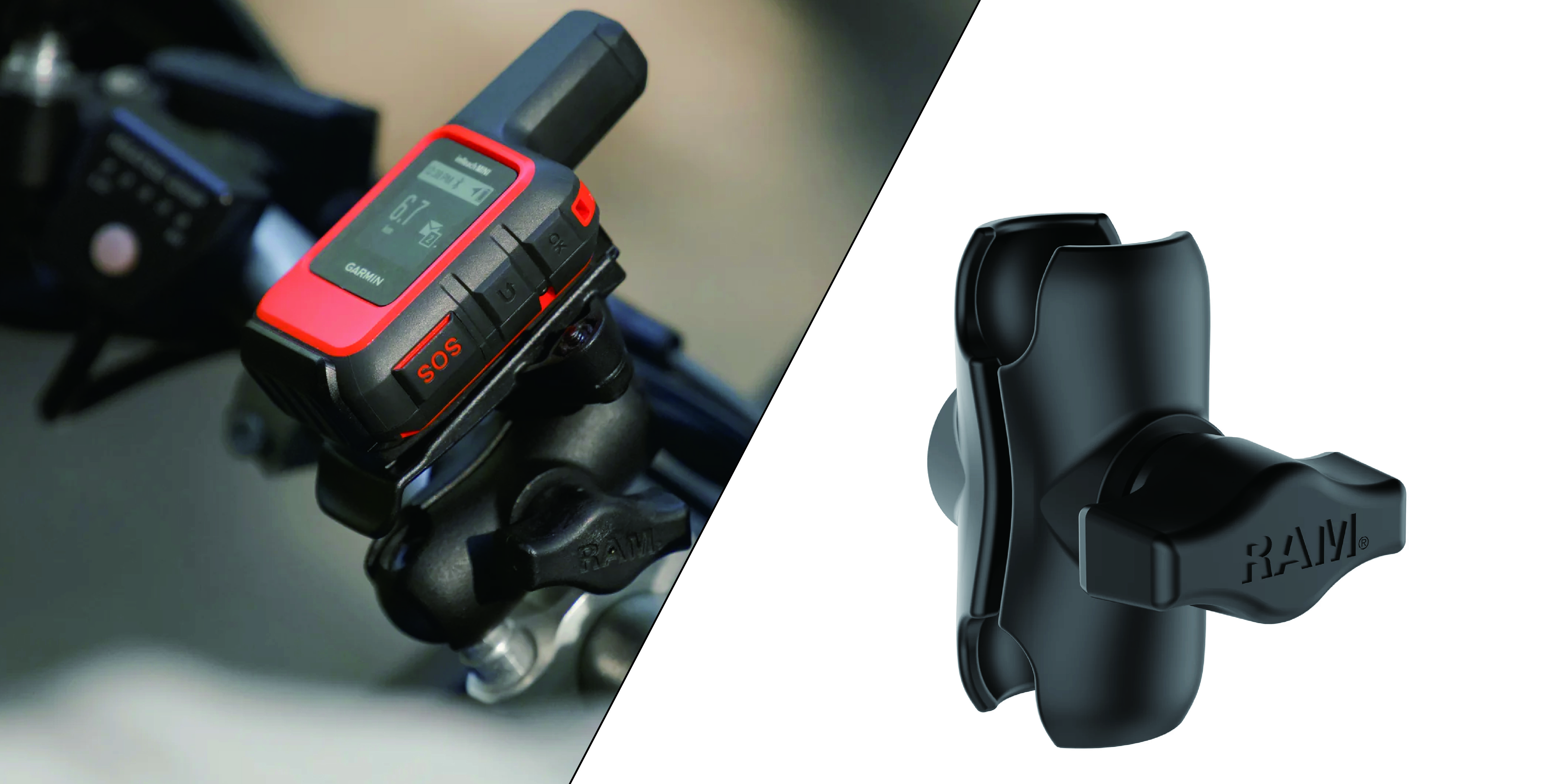 ラムマウント ダブルソケットアーム S 使用イメージ