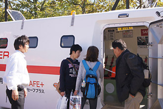 愛知県新城市・新城総合公園での展示[2]